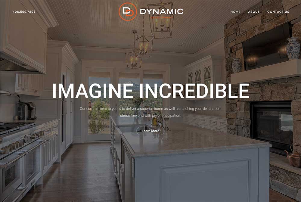 Dynamic Development website