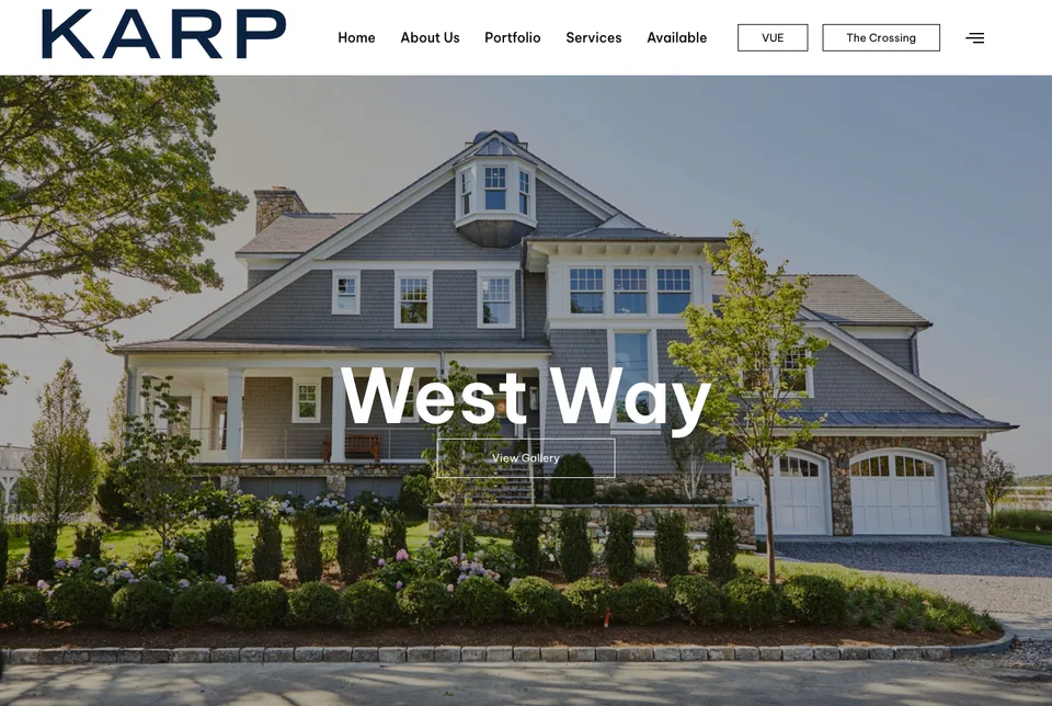 Karp Associates: West Way website screenshot