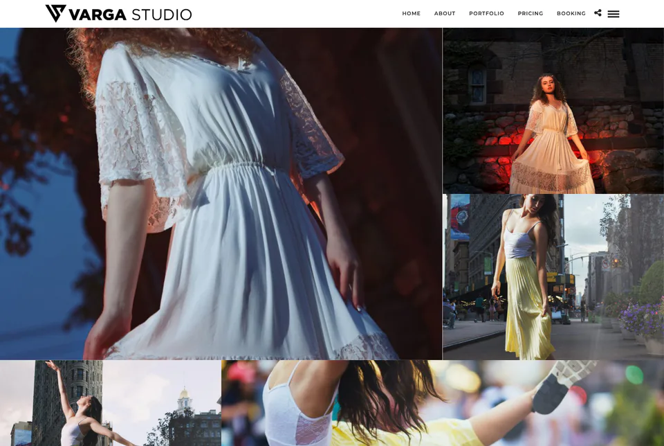 Studio Varga: Lifestyle website screenshot